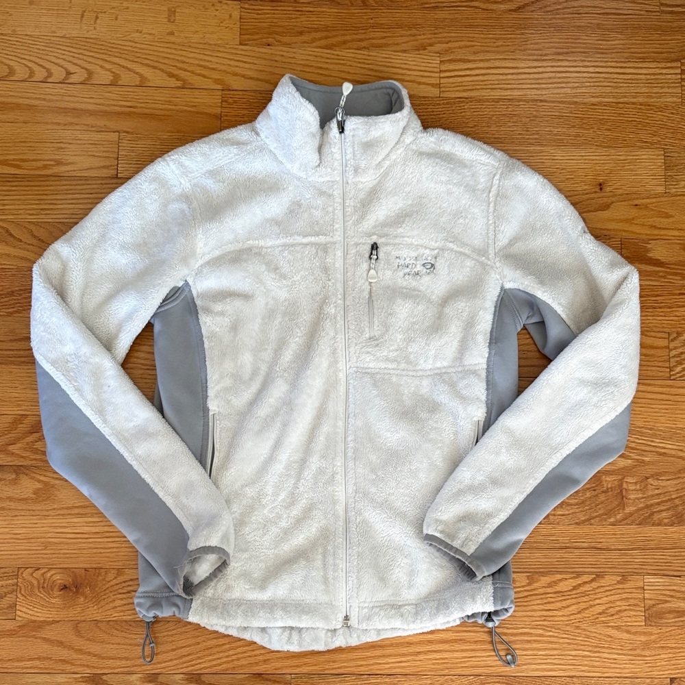 Mountain Hardwear Cream Fleece Jacket